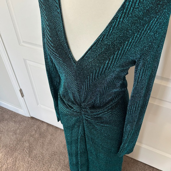 Rotate Sierra Metallic Maxi Dress - Picture 4 of 8